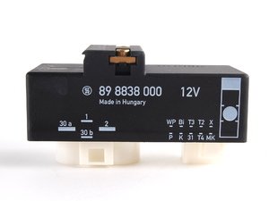 ES#9854 - 1J0919506E - Auxiliary Fan Control Unit - 1 large 4 pin connector and 1 small 10 pin connector - Stribel - Audi Volkswagen