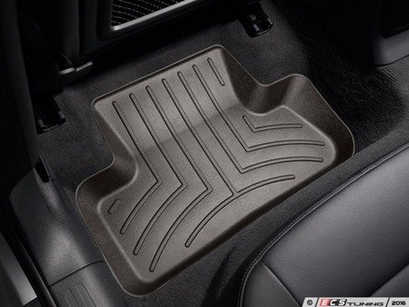 ES#4499494 - 4717112 - G42 Rear Floorliner - Cocoa - Laser measured for perfect fitment and ultimate protection against moisture and debris - WeatherTech - BMW