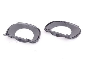 ES#76412 - 51127154094 - E70 X5 Exhaust Tip Trim Kit for Bumper Cover - Genuine BMW - BMW