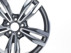 ES#2665156 - 36112284450 - 20" Style 433 double Spoke Wheel - Priced Each - 20x9.5 et31 5x120 - Genuine BMW - BMW