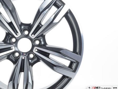 ES#2665156 - 36112284450 - 20" Style 433 double Spoke Wheel - Priced Each - 20x9.5 et31 5x120 - Genuine BMW - BMW