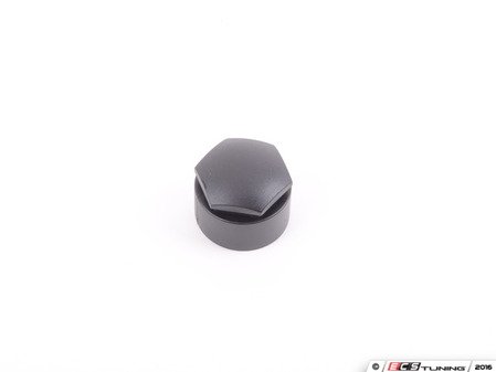 ES#3029958 - 4M0601173C - Wheel Bolt Cover - Satin Black - Priced Each - Covers the lug bolt head for a cleaner look. 17mm - Genuine Volkswagen Audi - Audi