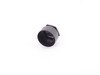 ES#3029958 - 4M0601173C - Wheel Bolt Cover - Satin Black - Priced Each - Covers the lug bolt head for a cleaner look. 17mm - Genuine Volkswagen Audi - Audi