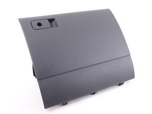 ES#2818319 - 5GM857114B82V - Glove Box Lid - Titanium Black - A broken glove box is annoying. Restore proper operation. - Genuine Volkswagen Audi - Volkswagen