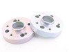ES#2731214 - 502245571 - TRAK+ Wheel Adapter - 25mm Thickness Adapt 5x100 Wheel To 4x100 Hub - Allows for the mounting of 5x100 - 57.1mm bore (VW wheels) , Order 2 to do all 4 wheels - H&R - Volkswagen