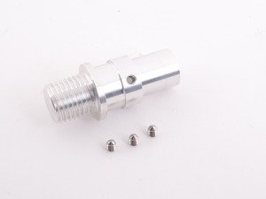 ES#3188003 - EBFIGS2MK7APTR-S - BFI GS1 / GS2 MK7 Shift Knob Adapter - Silver - Raise your GS1 or GS2 shift knob up to a near stock height - Black Forest Industries - Volkswagen