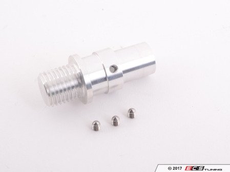 ES#3188003 - EBFIGS2MK7APTR-S - BFI GS1 / GS2 MK7 Shift Knob Adapter - Silver - Raise your GS1 or GS2 shift knob up to a near stock height - Black Forest Industries - Volkswagen