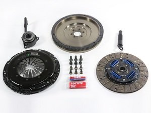 ES#3220731 - MA-034-062 -  Stage 1 Performance Clutch Kit - With Single Mass Flywheel - Designed to hold up to 258 ft/lbs of torque to the wheels with a sprung organic disc and iron flywheel - DKM - Audi Volkswagen
