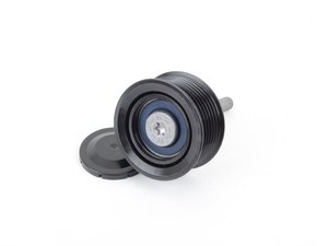 ES#3214180 - 94810211821 - Deflection Roller With Fastening Screw And Cap - Located on the right side of the engine bay between the alternator and the tensioner pulley - Genuine Porsche - Porsche
