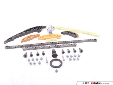 ES#3194432 - 06H109469ANKT2 -  Ultimate Timing Chain Kit - Includes all chains, tensioners, guide rails and securing hardware - Assembled By ECS - Audi