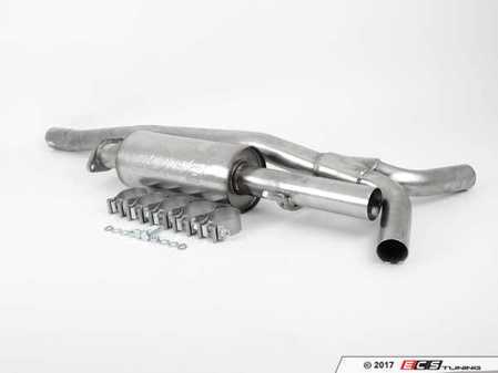 ES#3031832 - 140119 - Stainless Steel Cat-Back Exhaust - S-Type - 2.25" stainless steel with dual 3.15" dual oval-rolled, angle-cut tips - Borla - MINI