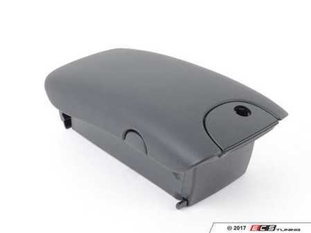 ES#1748177 - 20968049399E97 - Center Armrest Cover - Black (Color Code 9E97) - Genuine Mercedes Benz - Mercedes Benz