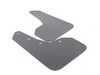 ES#3129665 - MF37URBLKSIL - Mud Flap Kit - Black With Silver Logo - (NO LONGER AVAILABLE) - Durable, polyurethane mud flaps - Rally Armor - 