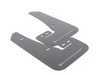ES#3129665 - MF37URBLKSIL - Mud Flap Kit - Black With Silver Logo - (NO LONGER AVAILABLE) - Durable, polyurethane mud flaps - Rally Armor - 