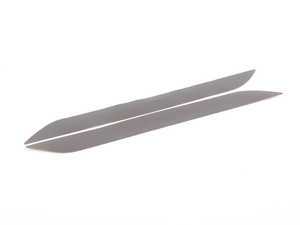 ES#3191449 - 022570ECS01 - Rear Bumper Reflector Film Set - Gunsmoke - Pre-cut Lamin-X film to cover both reflectors on the rear bumper cover - ECS - Audi