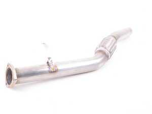 ES#3175272 - 251127R - Performance Stainless 2.5" Downpipe  - High flow, stainless downpipe kit to be used with factory exhaust - Techtonics Tuning - Audi