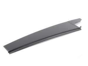 ES#1834206 - 8K0839901P9B9 - "B" Pillar Trim - Rear Left - Satin Black  - Located between the front and rear door windows - Genuine Volkswagen Audi - Audi