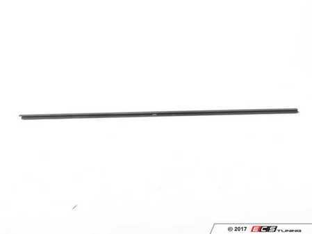 ES#94349 - 51337164938 - Door Channel Cover - Front Right, Matte Black - Genuine BMW - BMW