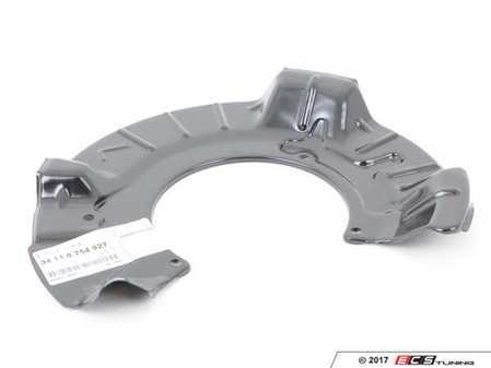 ES#59763 - 34116754927 - Protection Plate - Left - Located behind front brake rotor - Genuine MINI - MINI
