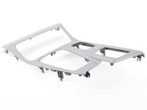 ES#2159339 - 51168050693 - F10 Center Console Cover - Aluminum - Hexagon - Genuine BMW - BMW