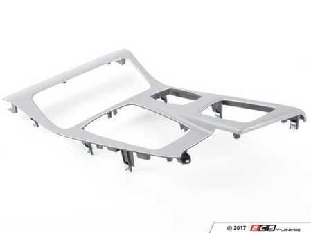 ES#2159339 - 51168050693 - F10 Center Console Cover - Aluminum - Hexagon - Genuine BMW - BMW