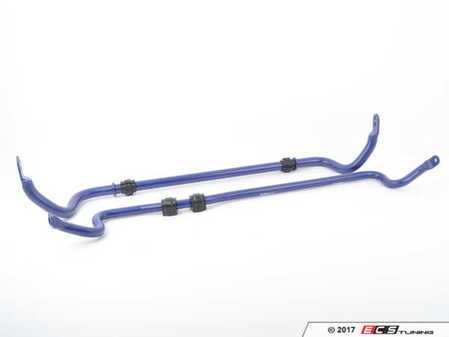 ES#3191252 - 72092 -  Performance Front & Rear Sway Bar Kit - Includes front adjustable (32mm) and rear (26mm) non-adjustable sway bars with required bushings - H&R - Audi