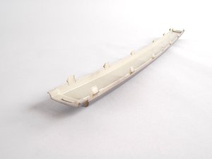 ES#74335 - 51117005985 - License Plate Filler Trim  - Bumper Guard - Primed and ready for paint - Genuine BMW - BMW