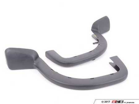 ES#3195154 - 5c687736382vKT - Trunk Hinge Cover - Pair - Clean up the look of your trunk lid and protect your trunk wiring conduit - Genuine Volkswagen Audi - Volkswagen
