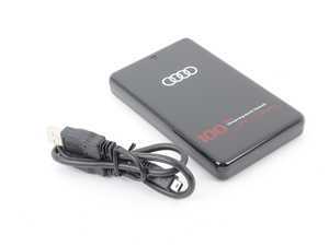 ES#1598209 - 8R0063827 - Audi Limited Edition External Hard Drive - 250GB - (NO LONGER AVAILABLE) - The enthusiast's way to keep your documents safe. - Audi Collection - 