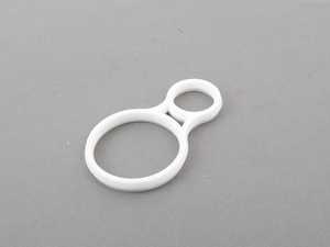 ES#2709378 - 11537596787G - Thermostat Gasket - White gasket with double circle design - URO - MINI