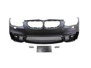 ES#3221494 - E92M4FT-LCI - F8X M3/M4 Style Front Bumper For E92 LCI  - Add the upgraded LCI M3/M4 aggressive look to your BMW! Primed and ready to paint. - ECS - BMW