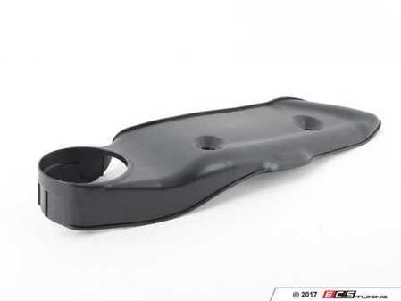 ES#414544 - 7L0501559A - Rear Stone Guard - Left - Attaches to the front of the rear subframe to deflect road debris - Genuine Volkswagen Audi - Volkswagen