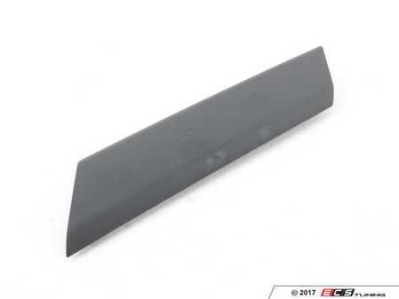 ES#2861204 - 5GM86804081U - Front Door Pull Cover - right - Titanium black cover found on the passenger's door pull - Genuine Volkswagen Audi - Volkswagen