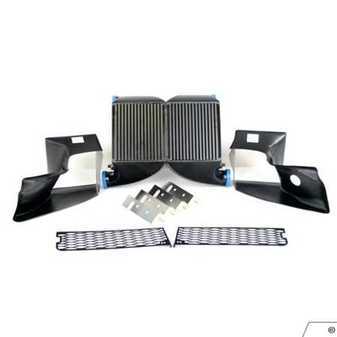 ES#3569341 - 200001010KT - Upgrade Intercooler Kit  - Larger intercoolers with carbon fiber air ducts and mesh intake grilles - Wagner Tuning - Audi