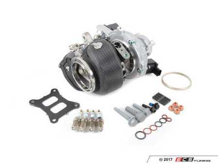 ES#3191271 - 022251ECS01-01KT -  Ultimate IS38 Upgrade Package - With Installation Kit - A comprehensive, bolt-on package featuring our pre-installed ECS Turbo Blanket, Turbo Muffler Delete Pipe and installation accessories - Assembled By ECS - Audi Volkswagen