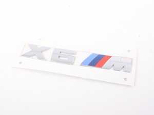 ES#2921980 - 51148057983 - Model Emblem - X6M - Genuine BMW - BMW