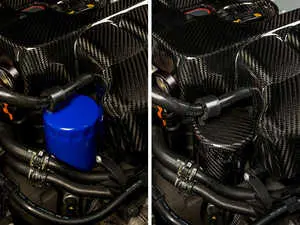 Carbon Fiber Oil Filter Cover
