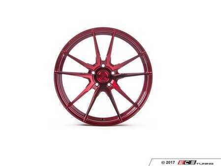 ES#3420672 - rf22010et25KT2 - 20" RF2 Wheels - Square Set Of Four - 20x10" ET25 5x120 74.1CB with 72.56 Adapter - Gloss Red - Rohana Wheels - 