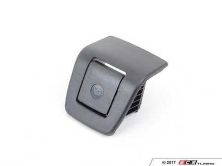ES#155895 - 52209112423 - E93 ISOFIX Cover - priced each - Black - Genuine BMW - BMW