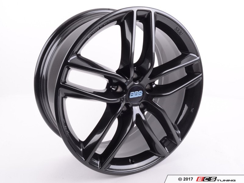 BBS SR 19x8.5 5x112 ET32 Satin Grey Wheel -82mm PFS/Clip Required
