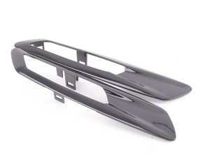 ES#3221495 - BM0071gb - Side Marker Trim Set - Gloss Black - Replaces the chrome side marker trim - AUTOTECKNIC - BMW