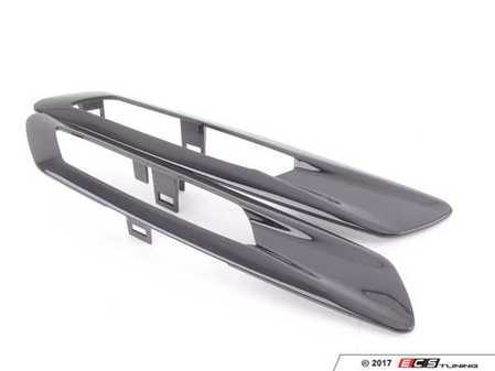 ES#3221495 - BM0071gb - Side Marker Trim Set - Gloss Black - Replaces the chrome side marker trim - AUTOTECKNIC - BMW