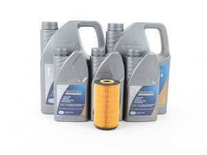 ES#250670 - d3w123kkt - ECS Tuning Oil Service Kit - Includes 13 Liters Pentosin 5w-40 Synthetic 502 rated motor oil, and oil filter - Assembled By ECS - Audi Volkswagen