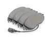 ES#3184471 - 8V0698151C - Front Brake Pad Set - Restore the stopping power in your vehicle - Pagid - Audi Volkswagen