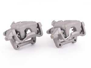 ES#3161679 - L2976KT - Rear Brake Calipers - Pair - Non-powdercoated calipers for OE replacement - Power Stop - Volkswagen