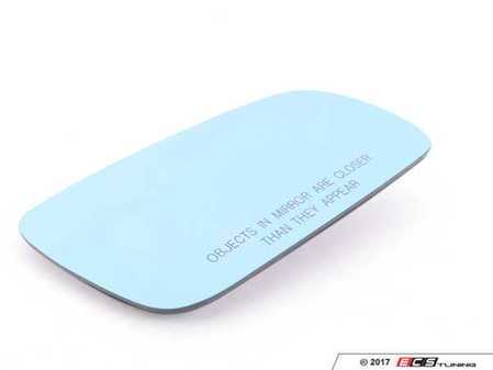 ES#3189195 - 56647 - Blue Tinted Heated Mirror - Right - Replacement blue tint mirror glass to allow you to see everything around you - Dorman - Volkswagen