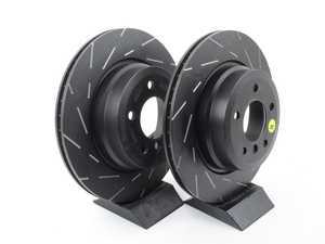 ES#2153751 - USR1647 - Rear Ultimax USR Sport Brake Rotor Kit - Pair (324x22) - Reduce the fade, improve your braking - EBC - BMW
