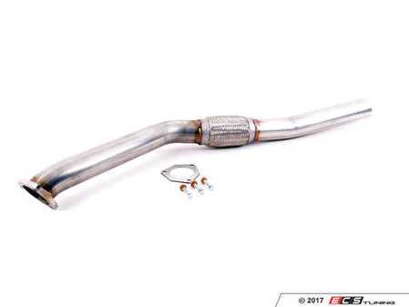 ES#3175265 - 251124 - Performance Stainless 2.5" Downpipe  - High flow, stainless downpipe kit to be used with 2.5" aftermarket exhaust - Techtonics Tuning - Audi