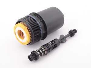 ES#3184677 - 06l115401bKT - Oil Filter Housing - Replace your broken or leaking housing - Genuine Volkswagen Audi - Audi Volkswagen