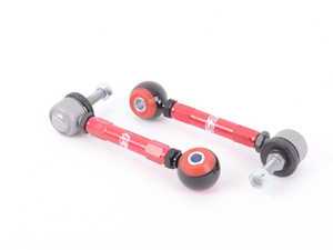 ES#3176605 - 003112ECS01 - Adjustable Front Sway Bar End Link Set - Audi B8/Porsche Macan - Attaches sway bar to control arm, adjustable to increase clearance between sway bar and axles. Offers just under 2" of adjustability! - ECS - Audi Porsche